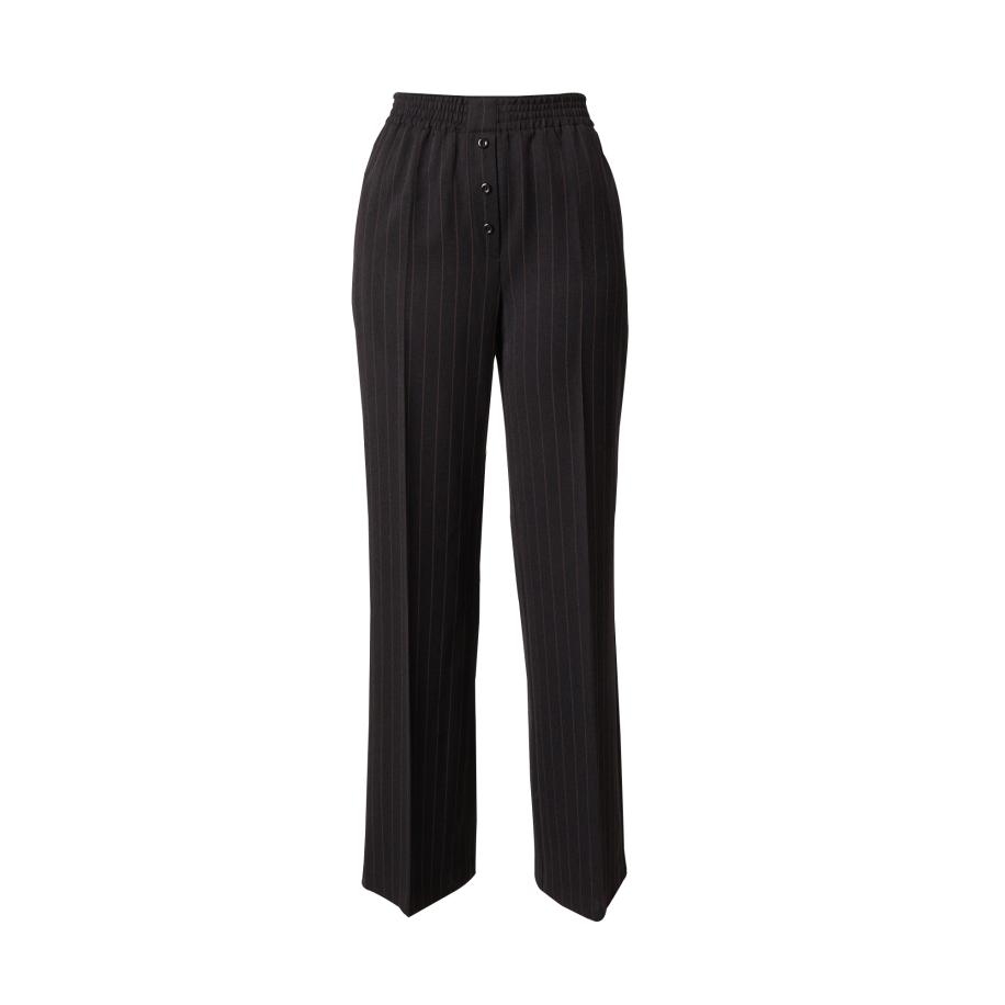 TOPSHOP Pantalon bruin / zwart Zwart
