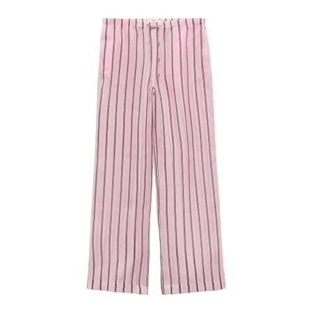 Mango MANGO Broek COMBA navy / rosa / natuurwit