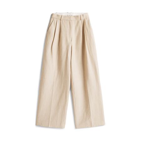 Tommy Hilfiger TOMMY HILFIGER Bandplooibroek beige