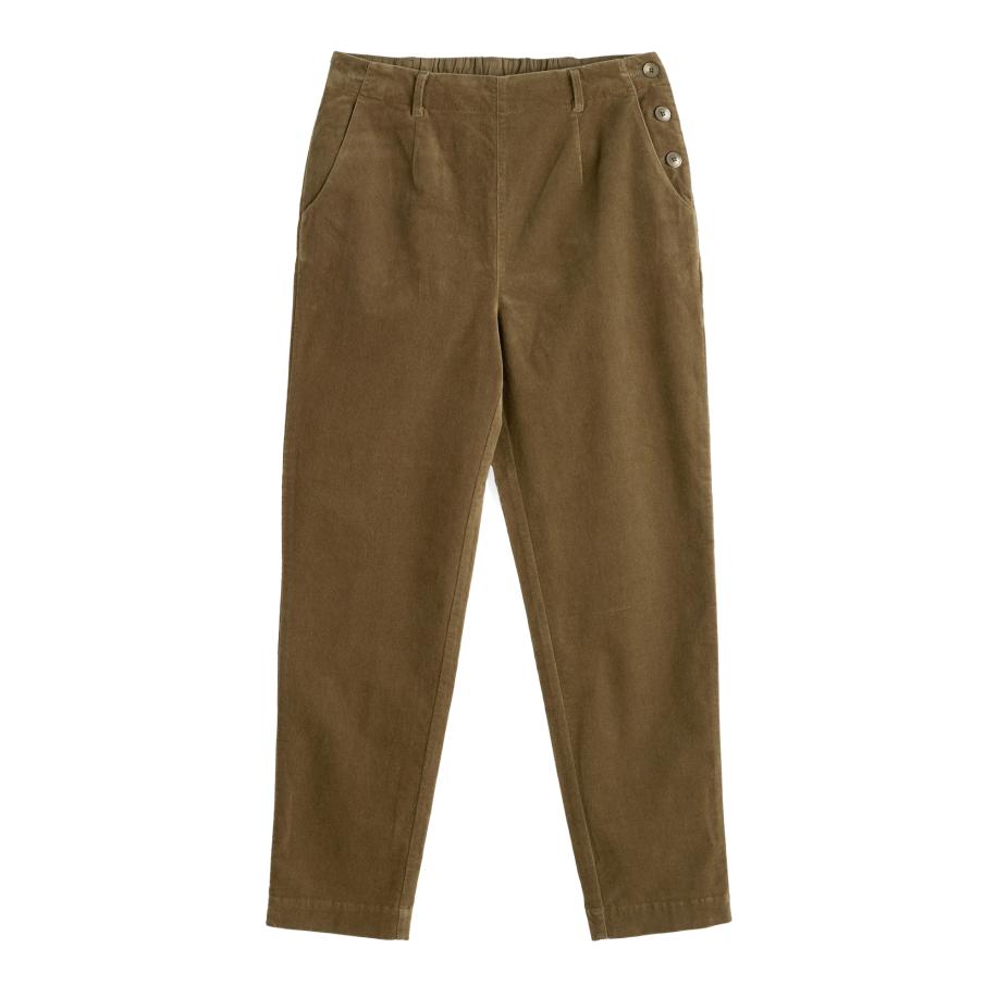 Seasalt Cornwall Seasalt Cornwall Broek Crackington kaki -