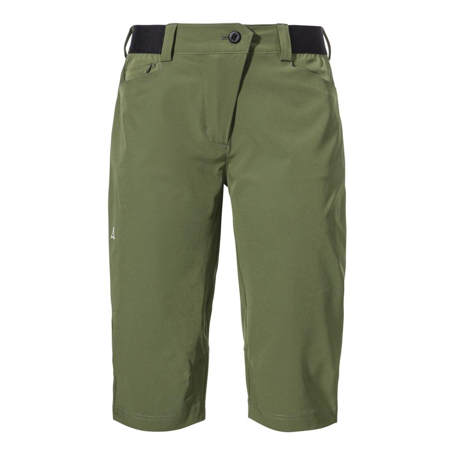 Schöffel Schöffel Functionele broek Bike Capri Pants Style Keitele WMS groen -