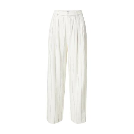 GAP GAP Bandplooibroek grijs / wit