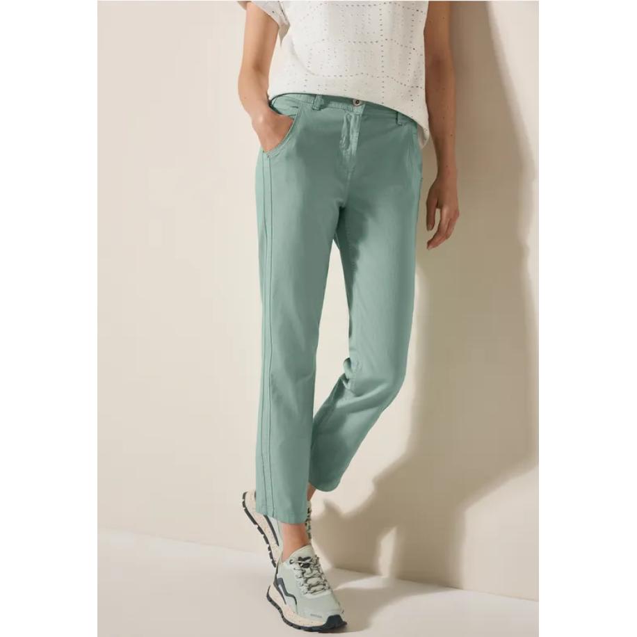 CECIL Straight Legs Groen