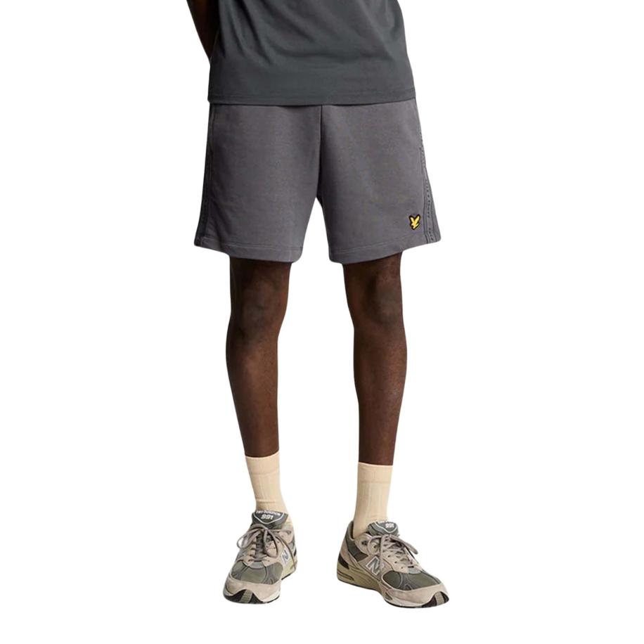 Lyle & Scott Tape Korte Broek Grijs