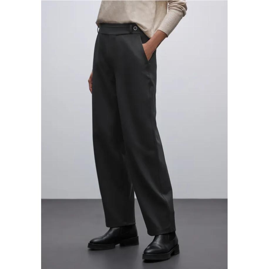 Street One Straight Legs Zwart