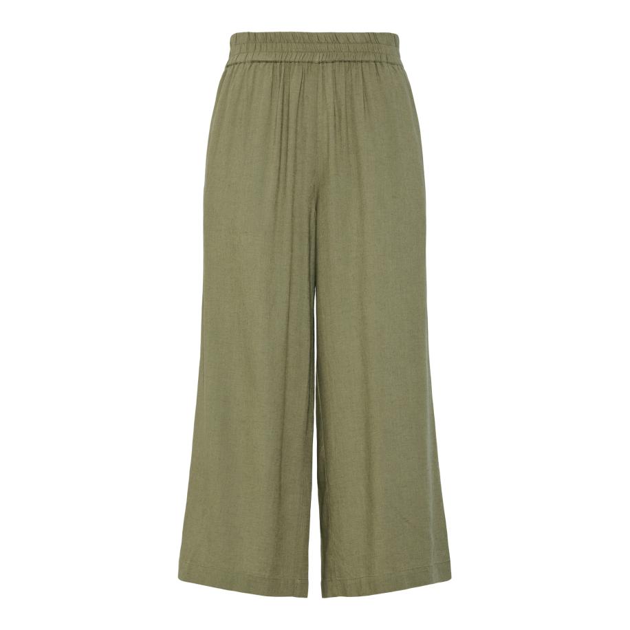 PIECES Broek PCPia olijfgroen Groen