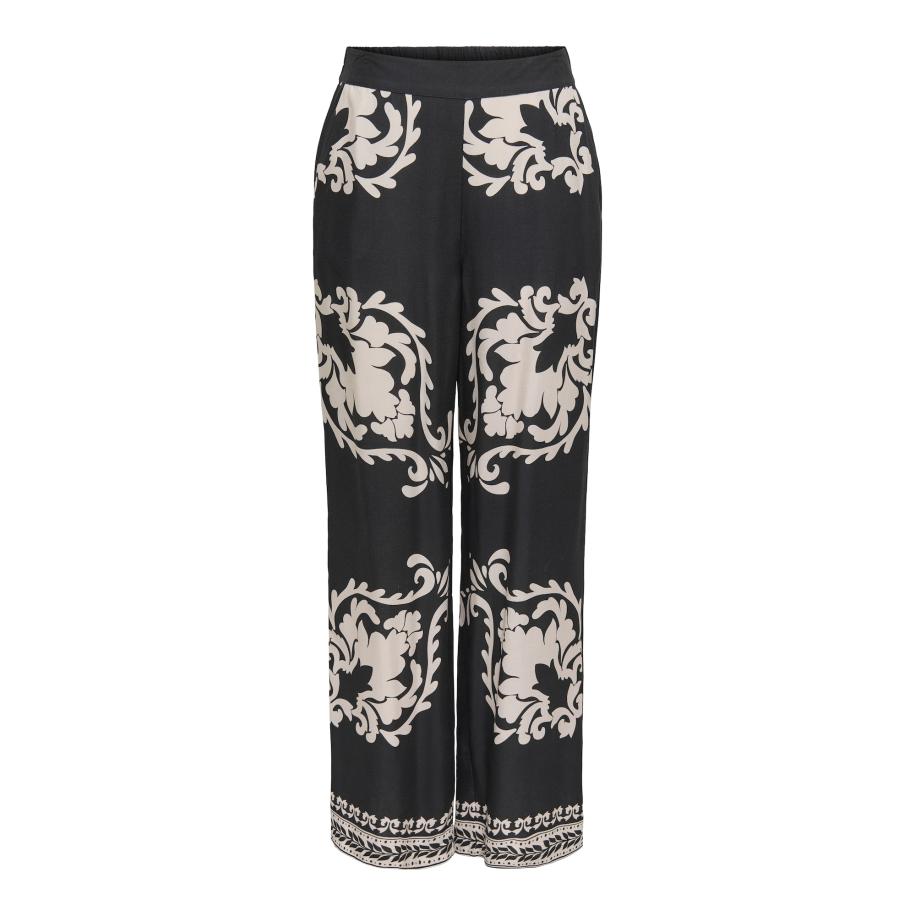 JDY JDY Broek JDYMaggie crème / zwart -
