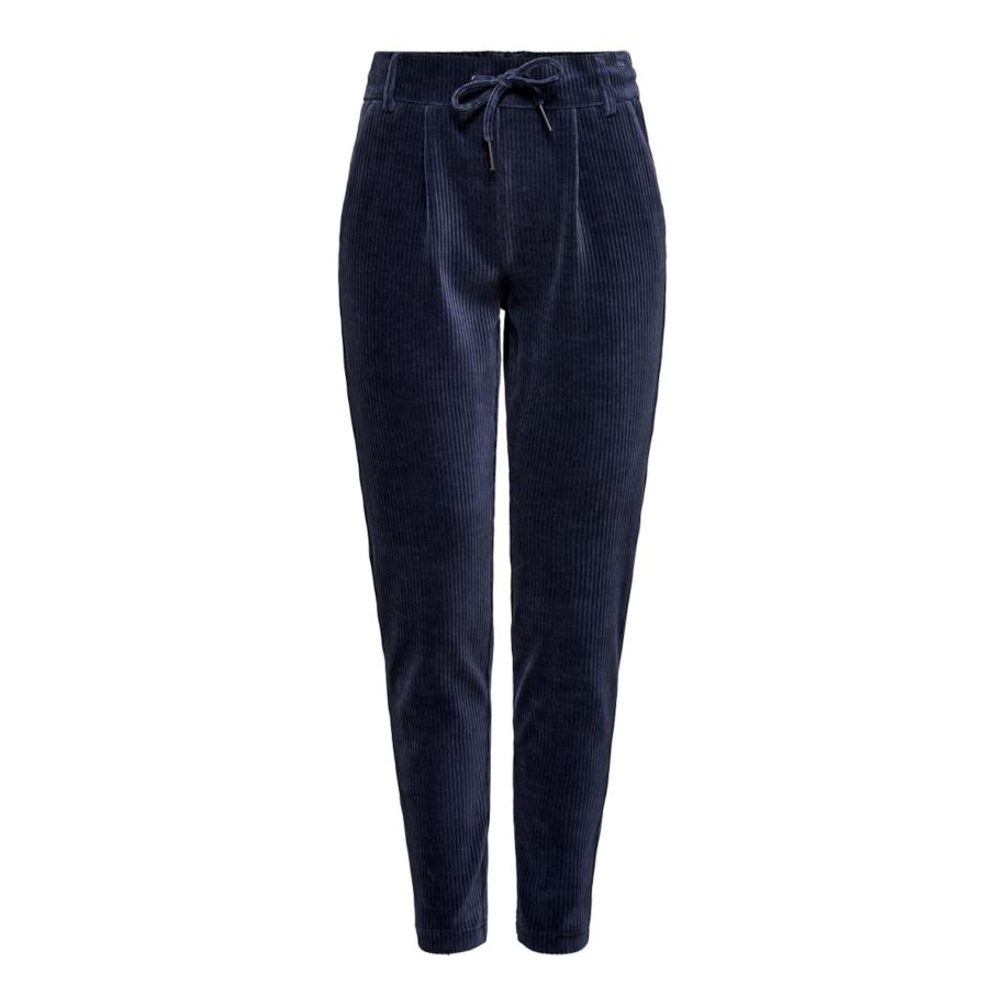 Only ONLY Bandplooibroek POPTRASH-PING PONG nachtblauw -