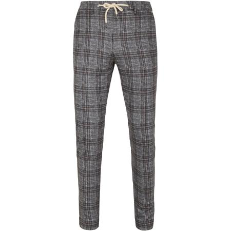 Suitable Chino Ruiten Donkergrijs