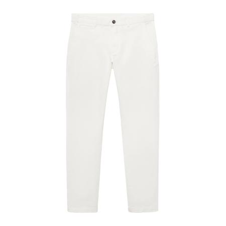 Mango MANGO MAN Chino Prato natuurwit