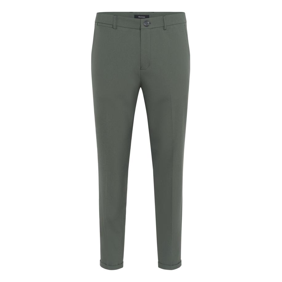 Matinique Matinique Pantalon Liam donkergroen -