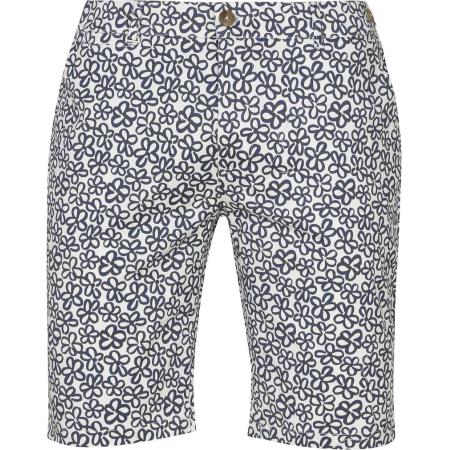 Blue Industry Short M8 Bloemen Donkerblauw