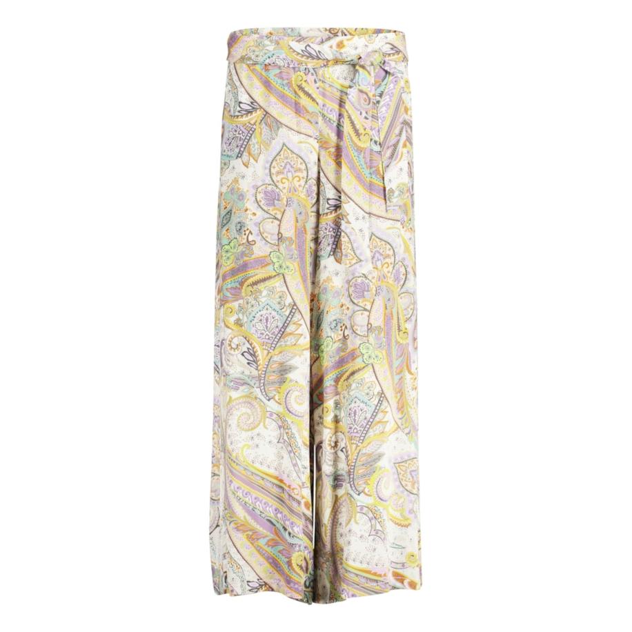 Cartoon Cartoon Broek LAEnge geel / groen / sering / wit -