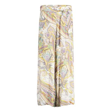 Cartoon Cartoon Broek LAEnge geel / groen / sering / wit