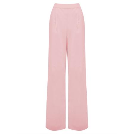 Tussah Bandplooibroek DREW pink