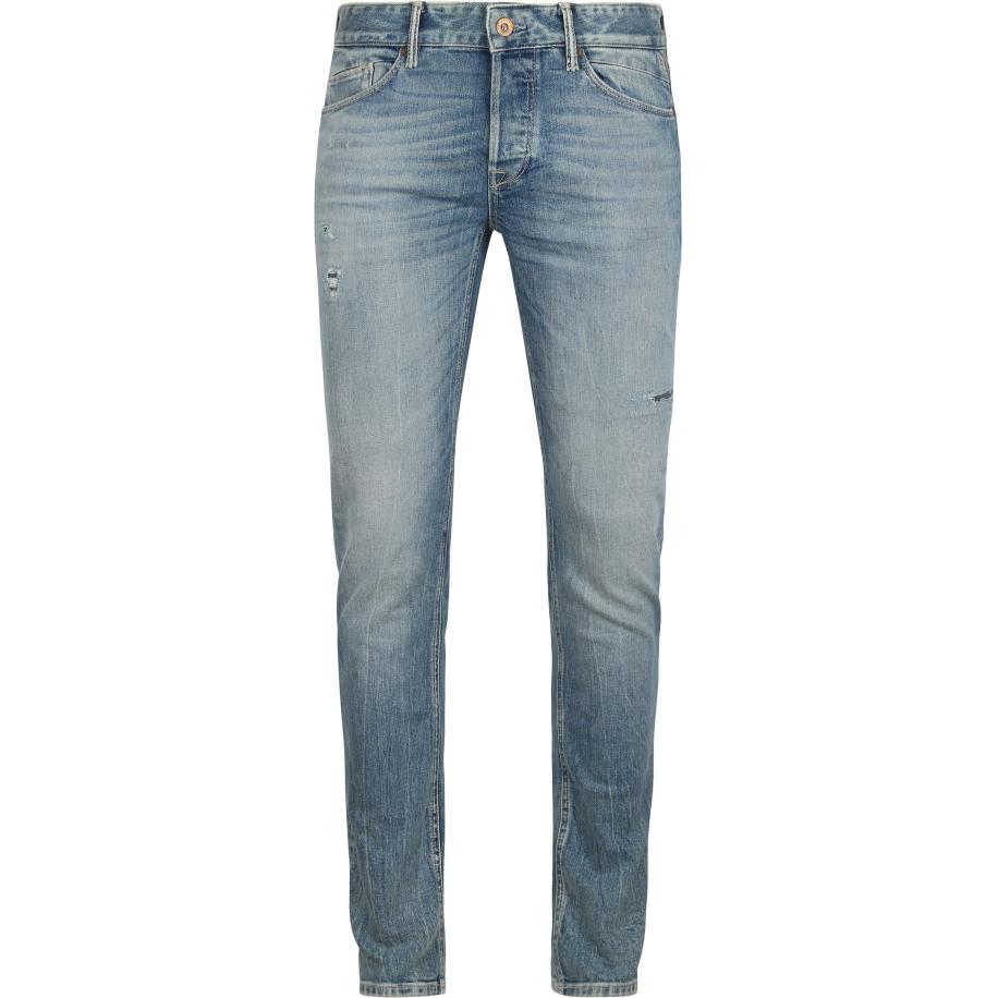 Cast Iron Riser Jeans Slim Soft Blauw Blauw