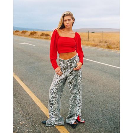 Refined Department Rechte Leopard Broek Harvey