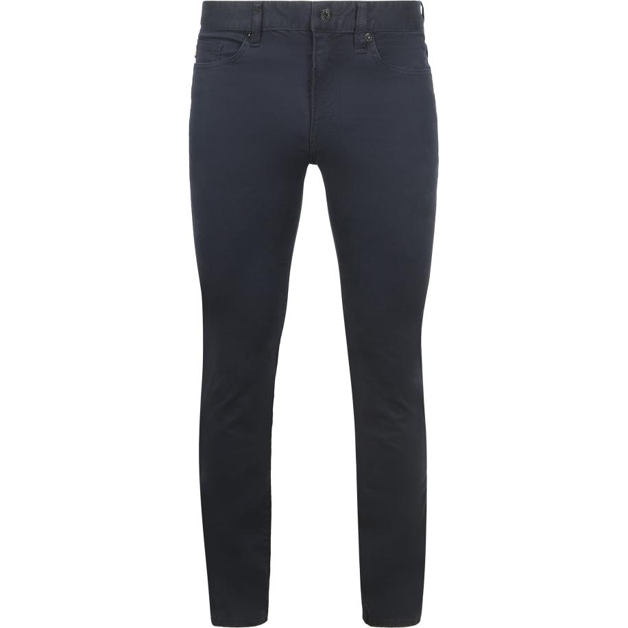 BOSS Delaware Broek Navy Blauw