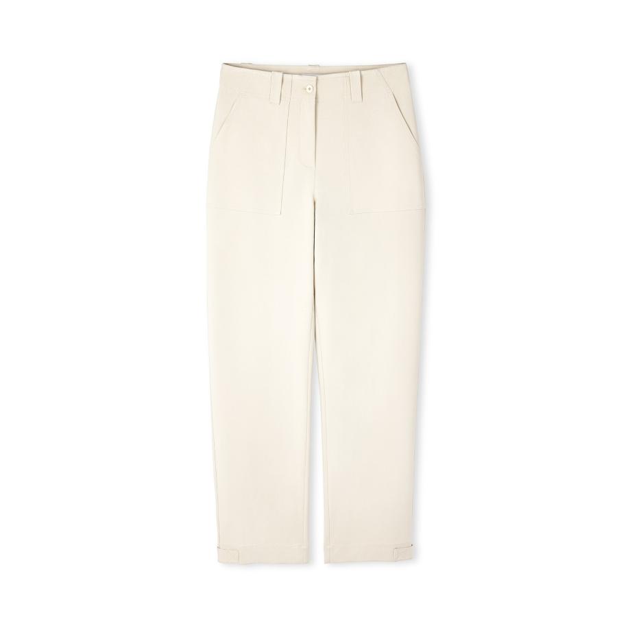 Ipekyol Ipekyol Broek ecru -