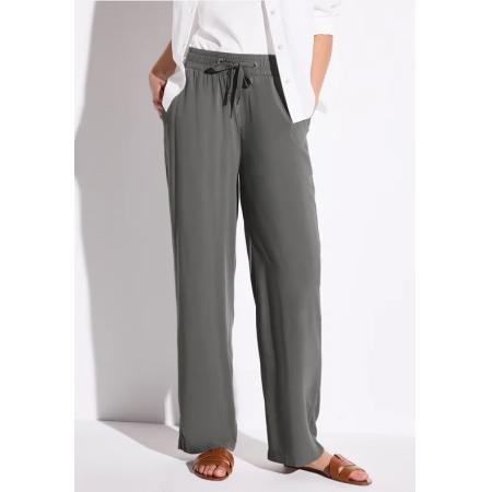 Street One Broeken met wijde pijpen