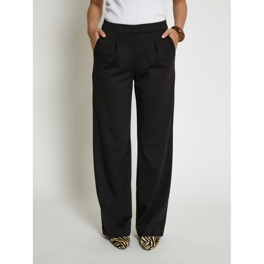 Desires DESIRES Bandplooibroek Kyra zwart -