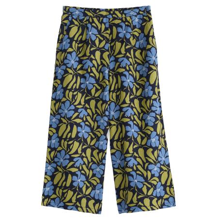 Seasalt Cornwall Seasalt Cornwall Broek Peaceful Haven marine / lichtblauw / limoen