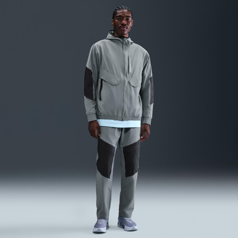 Nike Air Max geweven cargobroek voor heren - Grijs Grijs