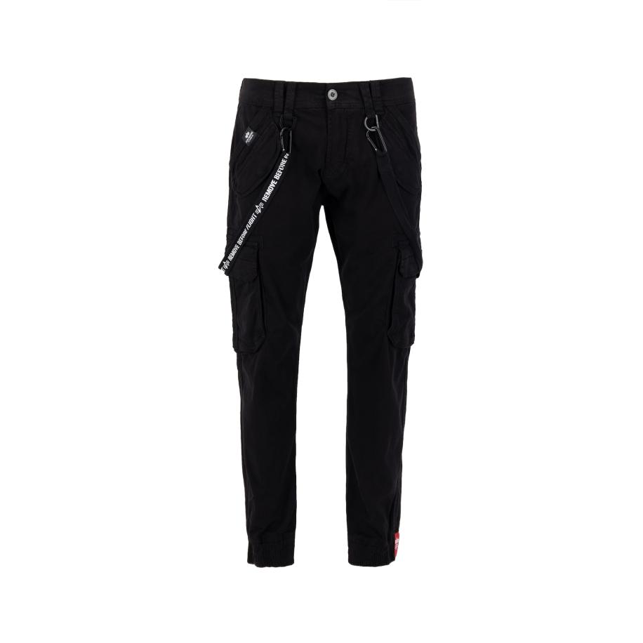 Alpha Industries ALPHA INDUSTRIES Cargobroek zwart / wit -