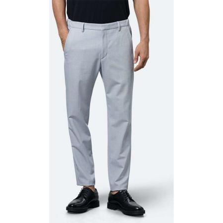 Pierre Cardin Rick Linnen broek blauw, Effen