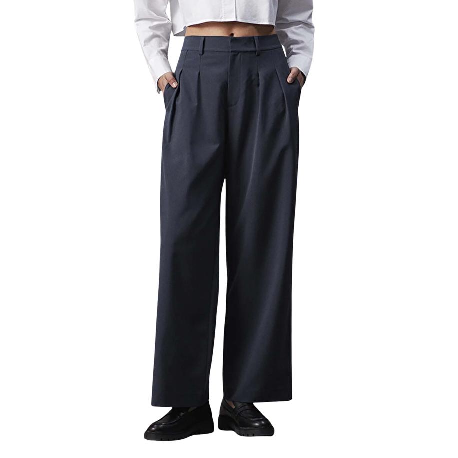 Calvin Klein Tailored Wide Pants Blauw