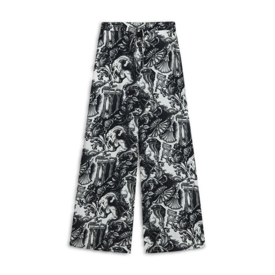 Twist Twist Broek zwart / wit -