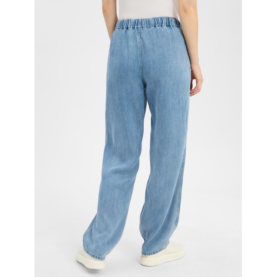 Samsøe & Samsøe Samsøe Samsøe Broek Sahoysa blauw denim -