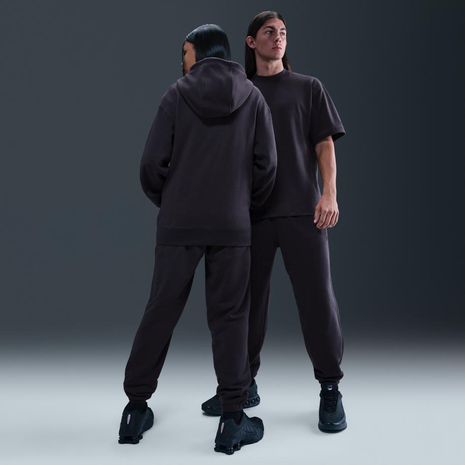 Nike Wool Classics fleecebroek - Paars Paars