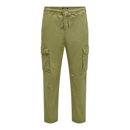Only & Sons Only & Sons Cargobroek olijfgroen