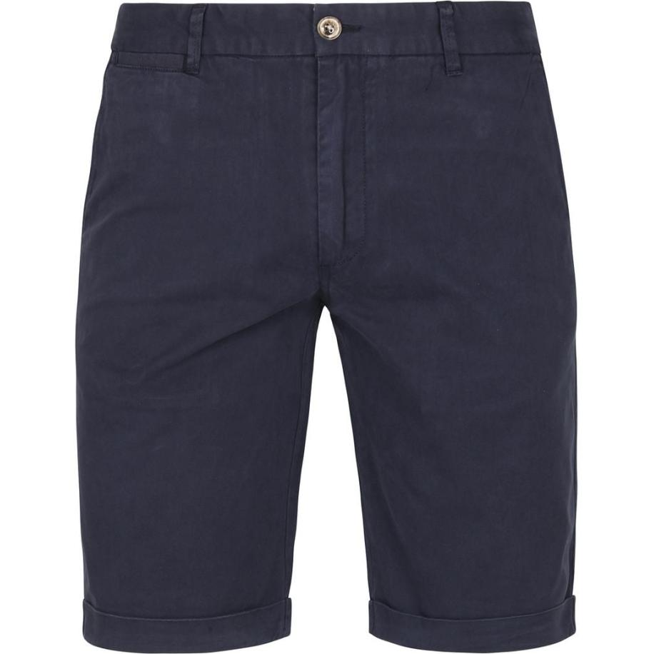 Suitable Short Chino Arend Donkerblauw Blauw