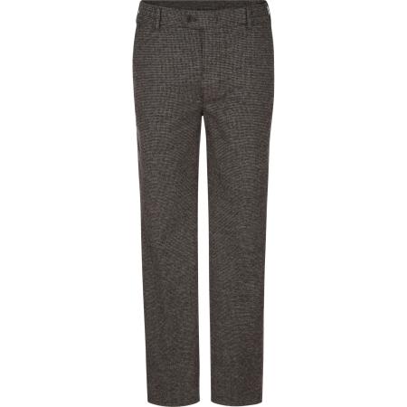 BABISTA Broek met platte voorkant bruin, Ruit