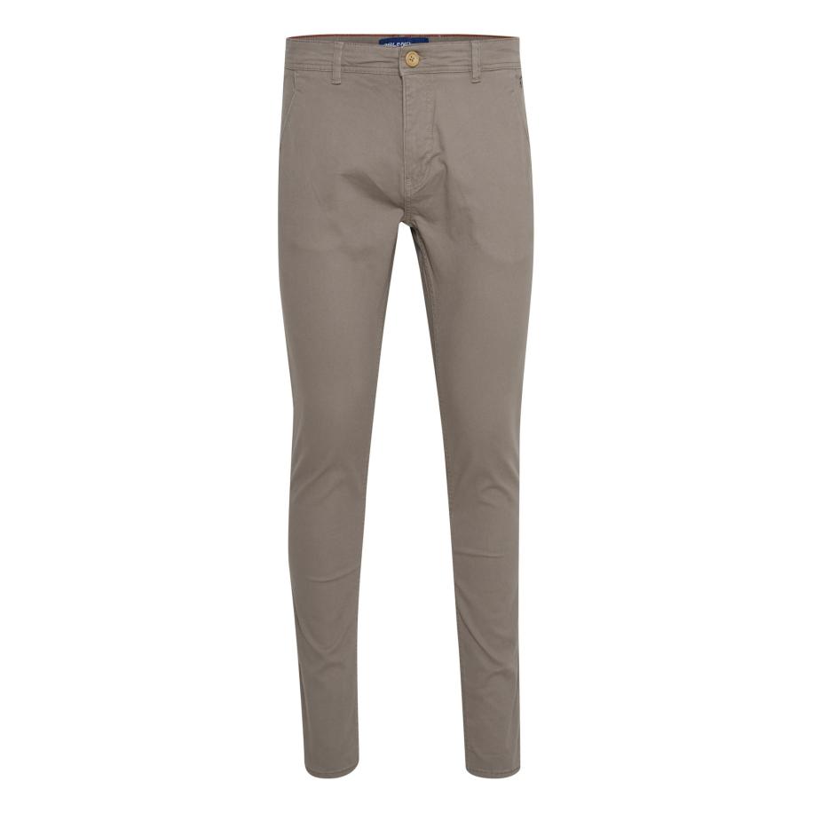 BLEND Chino Natan aardetinten Grijs