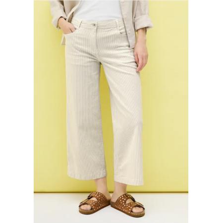 CECIL Gestreepte broek Wide Legs