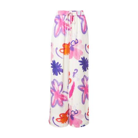 OH APRIL OH APRIL Broek Antonia indigo / lila / pink / wit