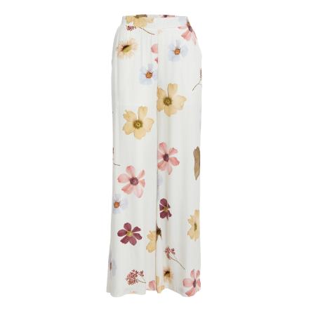 Desires DESIRES Broek Heidi lichtblauw / olijfgroen / donkerroze / offwhite