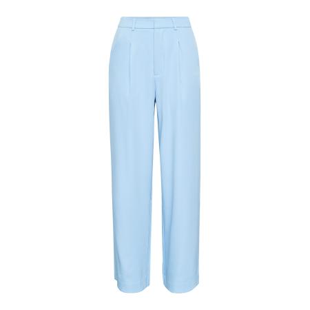 SISTERS POINT Bandplooibroek GREAT-PA lichtblauw