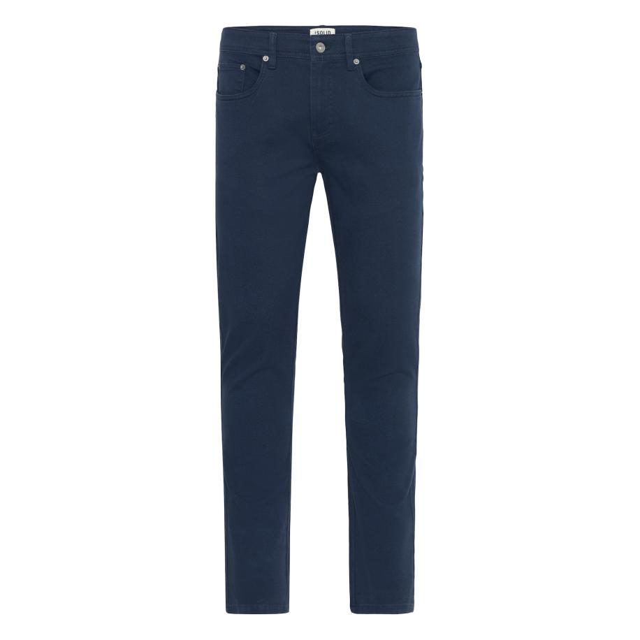 Solid !Solid Chino SDCHAI blauw -