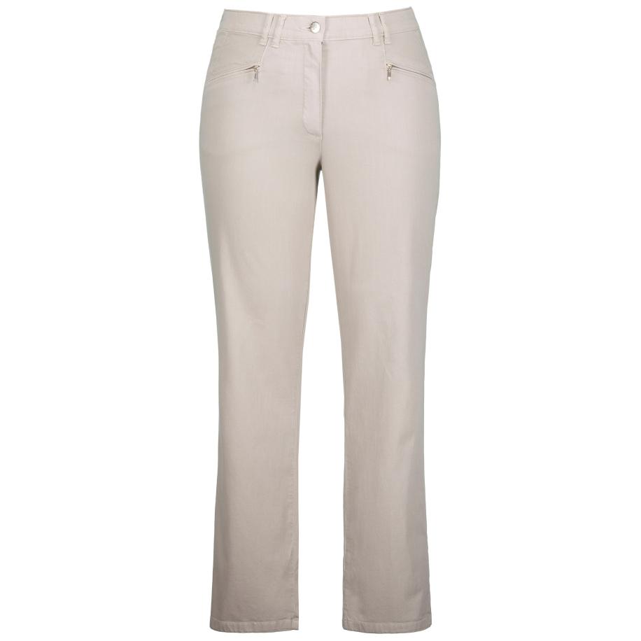 Ulla Popken Ulla Popken Broek beige -