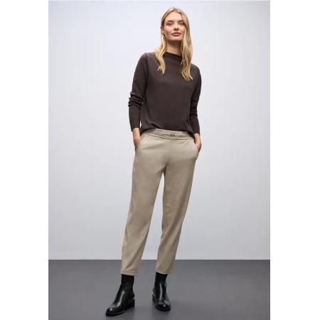 Street One Gemêleerde broek met detail