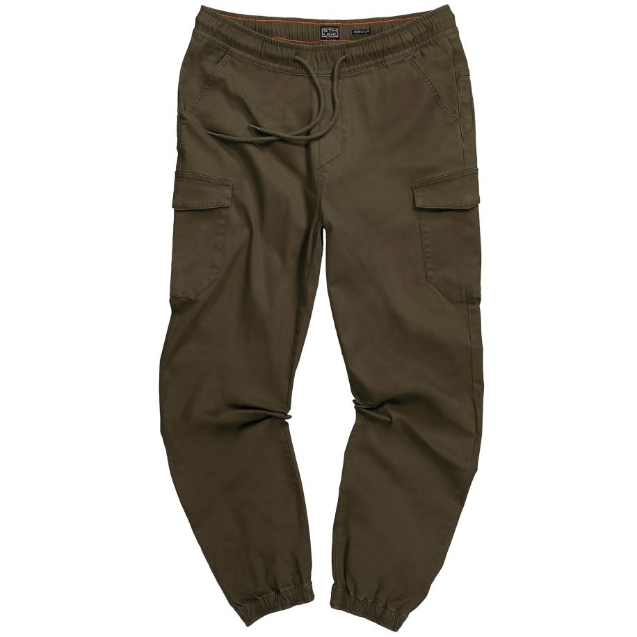 STHUGE STHUGE Cargobroek olijfgroen -