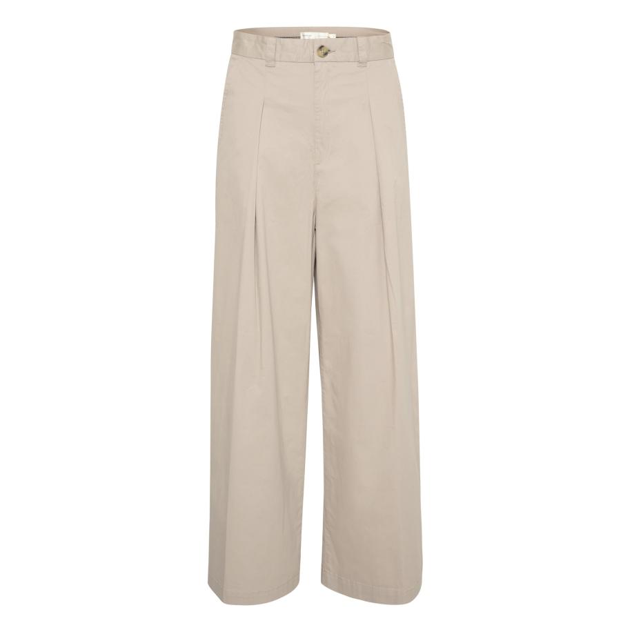 InWear InWear Bandplooibroek donkerbeige -