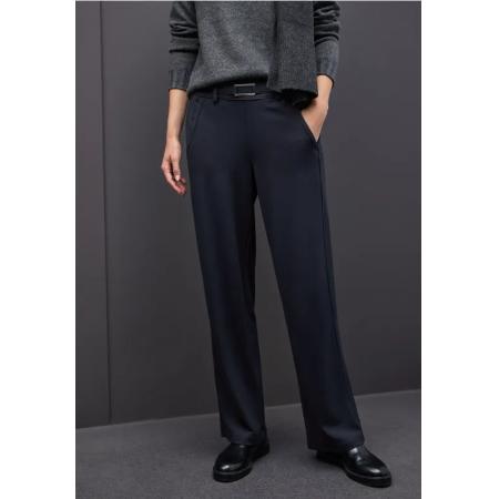 Street One Broek met rechte pijpen en details