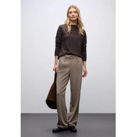 Street One Broek met rechte pijpen en details