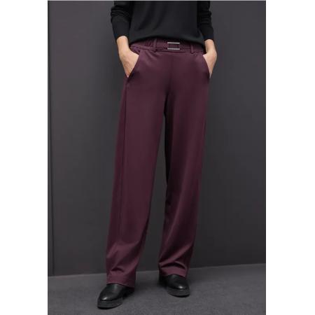 Street One Broek met rechte pijpen en details