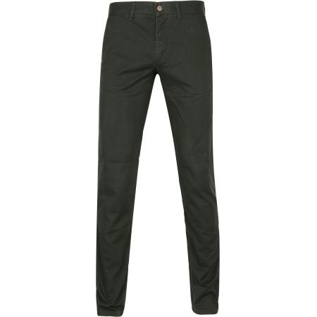 Suitable Sartre Chino Donkergroen